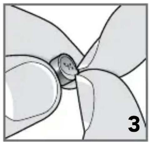 Starkey Halo - Insertion et extraction de la pile - 3