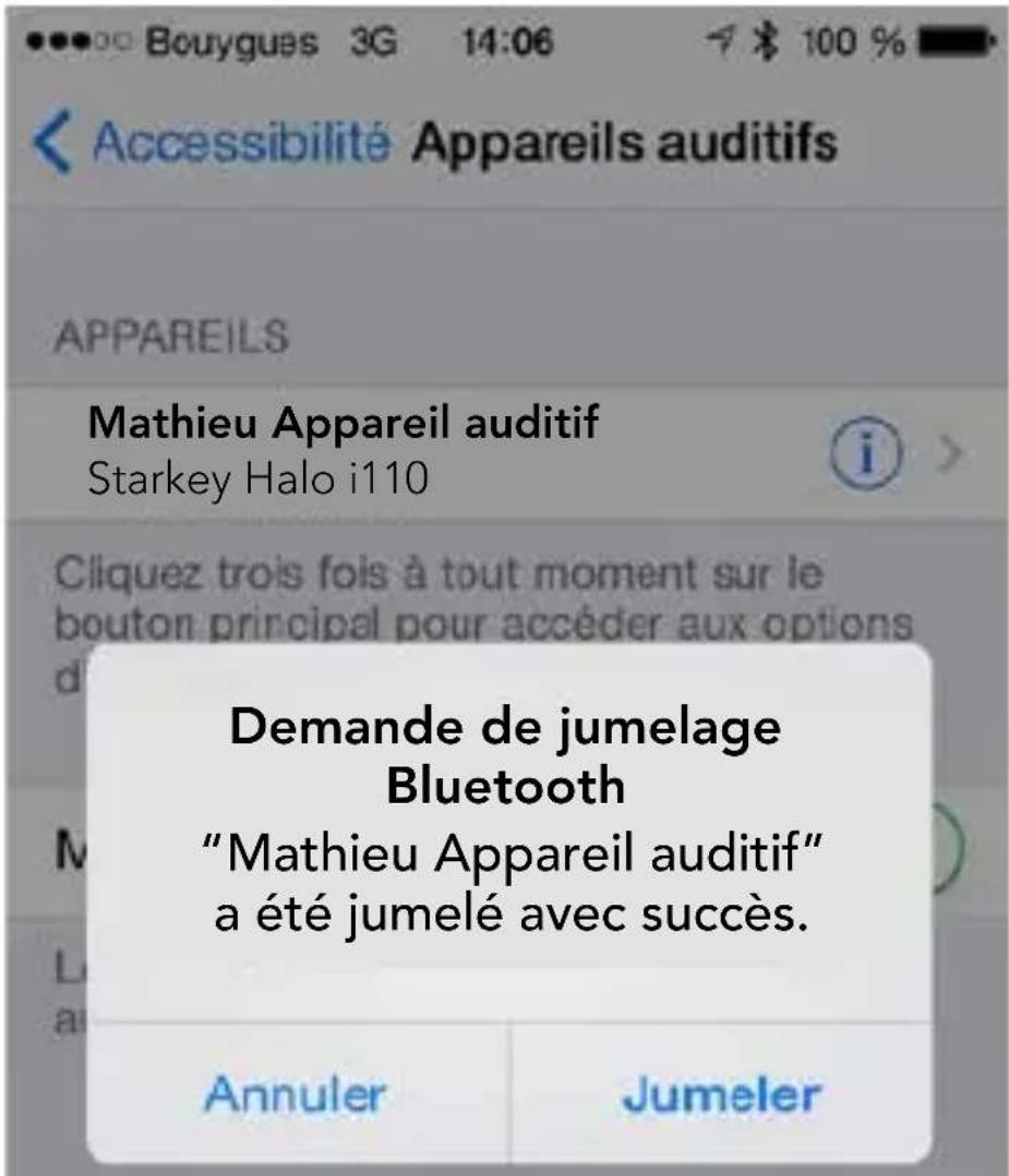 Starkey Halo - Jumelage de votre aide auditive à l'iPhone - 5