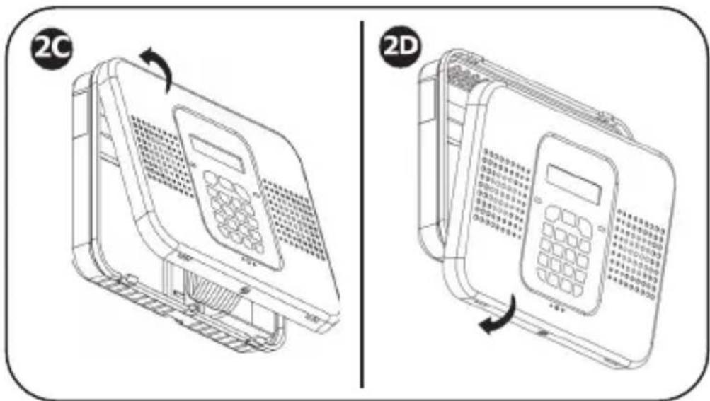 Electronics Line SecuSelf Set - Pour réaliser le câblage de la Centrale : - 2