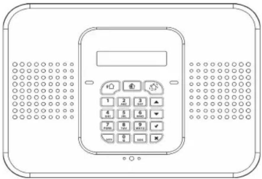 Electronics Line SecuSelf Set - Description du clavier de la Centrale - 1