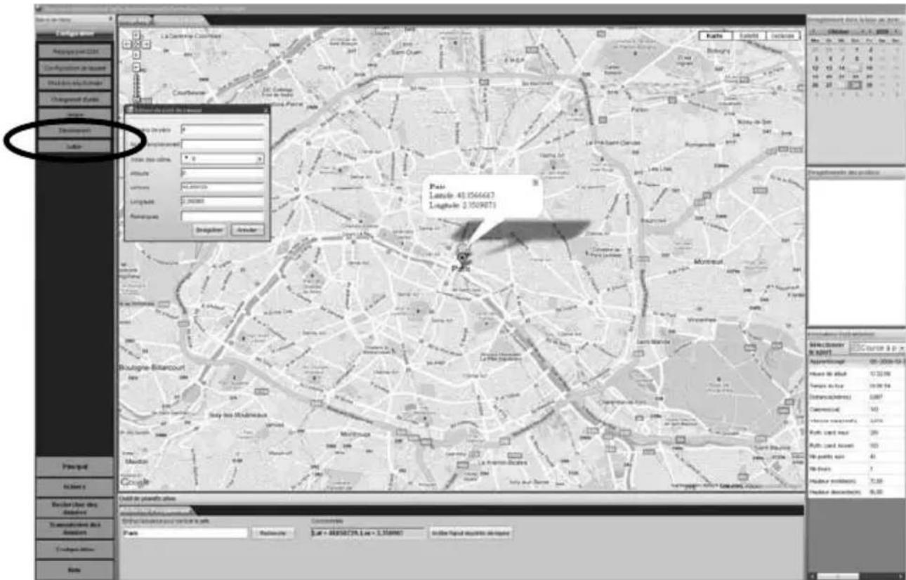 CRIVIT GH625M - Création de points de repère avec le logiciel - 2