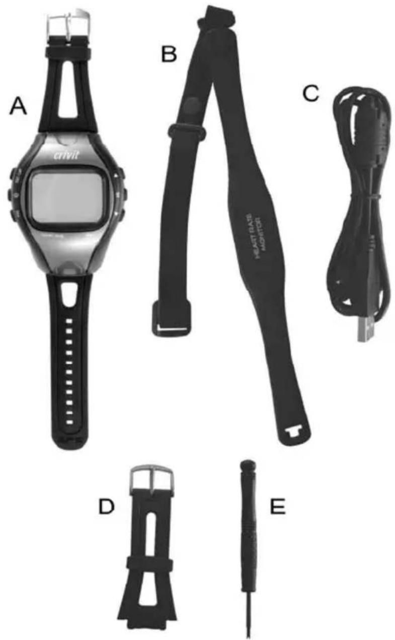 CRIVIT GH625M - Lieferumfang - 1