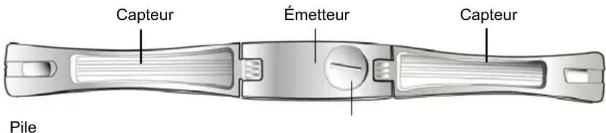 CRIVIT GH625M - La ceinture de poitrine - 1