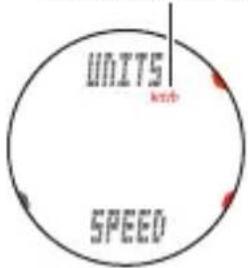 CAT EYE Q3a - Sélection de l'unité de mesure - 8