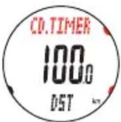 CAT EYE Q3a - Réglage de la fonction d'entraînement CD.TIMER - 1
