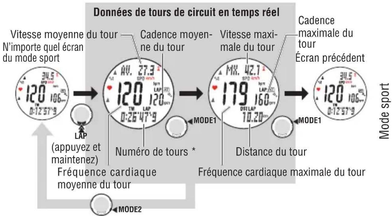 CAT EYE Q3a - Données de tours de circuit en temps réel - 1