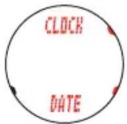 CAT EYE Q3a - Réglage de l'heure et de la date CLOCK DATE - 6