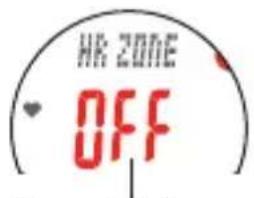 CAT EYE Q3a - Réglage des plages idéales de fréquence cardiaque HR ZONE - 10