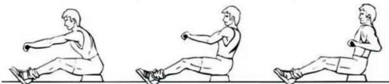 Skandika Regatta Multigym Poseidon - L'aviron uniquement avec les bras - 1