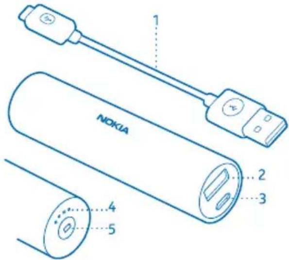 NOKIA DC19 - Touches et composants - 1