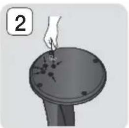 SAMSUNG HTF6500W - Installation des enceintes sur le pied type Tallboy - 2