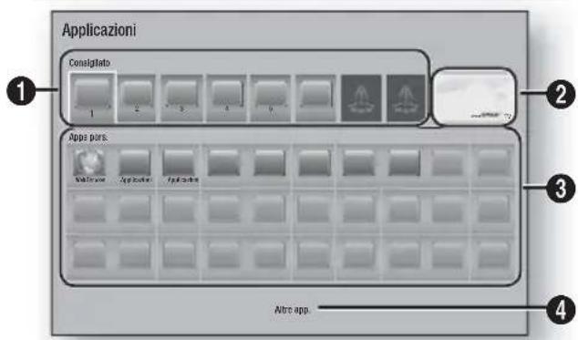 SAMSUNG HTF6500W - Uso delle applicazioni - 1