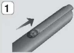 SAMSUNG HTF6500W - Inserimento delle batterie nel telecomando - 1