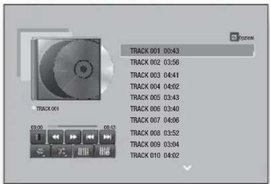 SAMSUNG HTF6500W - Ripetizione delle traccce di un CD audio - 1