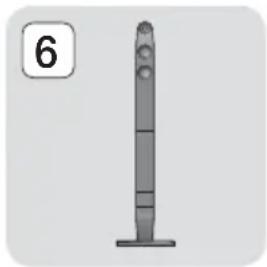 SAMSUNG HTF6500W - Installation des enceintes sur le pied type Tallboy - 6