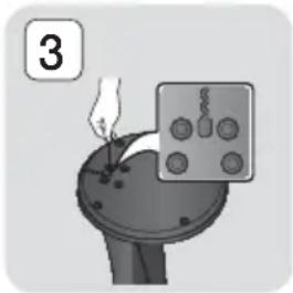 SAMSUNG HTF6500W - Installation des enceintes sur le pied type Tallboy - 3