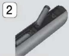 SAMSUNG HTF6500W - Insertion des piles dans la télécommande - 2