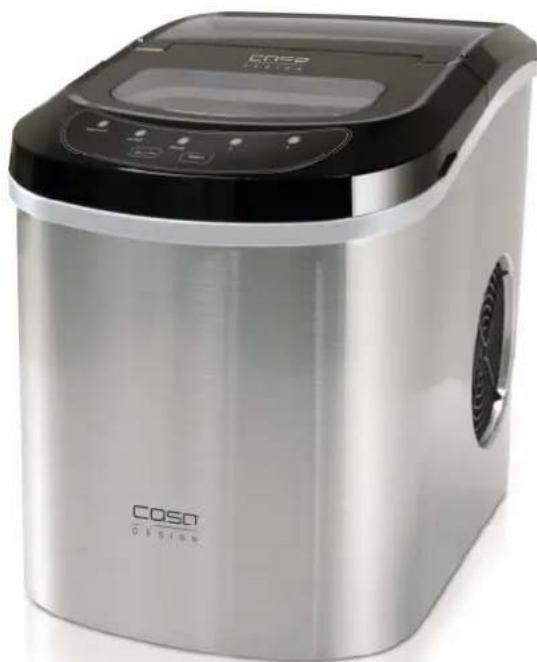 CASO IceMaster Pro 3301 - Istruzione d'uso Macchina per cubetti di ghiaccio IceMaster Pro (3301) IceMaster Pro black (3303) - 1