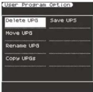 ROLAND EA7 - Supprimer un programme utilisateur (Delete UPG) - 1