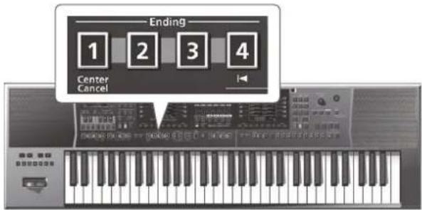 ROLAND EA7 - Boutons Ending [1]\~[4] - 1