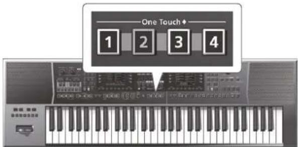 One Touch + 1 2 3 4