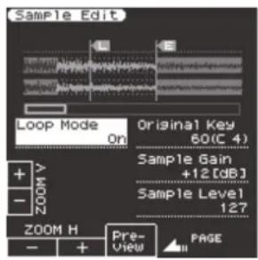 ROLAND EA7 - Utilisez les boutons directs pour sélectionner «Edit». - 2