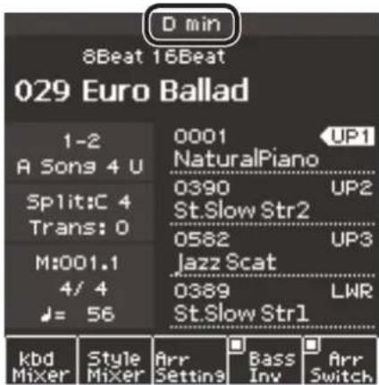 8 Beat 16 Beat 029 Euro Ballad 1-2 A Sons 4 U Split:C 4 Trans: 0 M:001.1 4/4 ♩= 56 0001 UP1 NaturalPiano 0390 UP2 St.Slow Str2 0582 UP3 Jazz Scat 0389 LWR St.Slow Str1 kbd Mixer Style Mixer Arrr Setting Biss Inv Arrr Switch