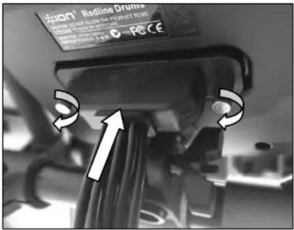 ION Redline Drums - Connecting the Drum Module - 1