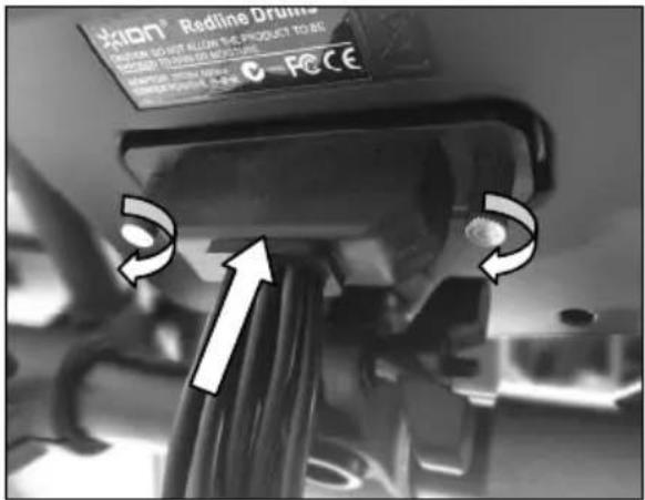 ION Redline Drums - Collegare il modulo batteria - 1