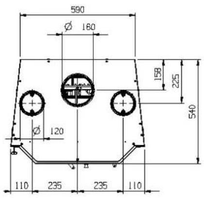 La Nordica Inserto 70 Ventilato H49 - KIT VENTILAZIONE OPZIONALE 1318000 . OPTIONAL VENTILATION KIT 1318000 - 17