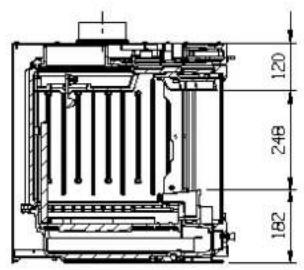 La Nordica Inserto 70 Ventilato H49 - KIT VENTILAZIONE OPZIONALE 1318000 . OPTIONAL VENTILATION KIT 1318000 - 16