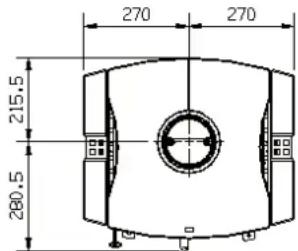 La Nordica Ester Forno Evo - DIMENSIONS. DIMENSIONS.DIMENSIONI. - 4