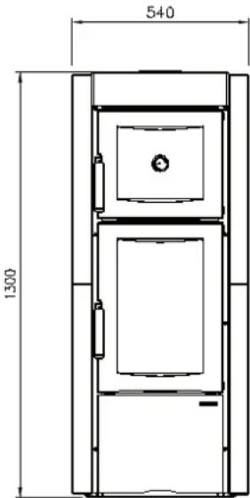 La Nordica Ester Forno Evo - DIMENSIONS. DIMENSIONS.DIMENSIONI. - 6
