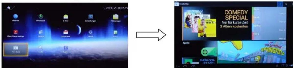 In-akustik Internet TV Box - APPS - 1