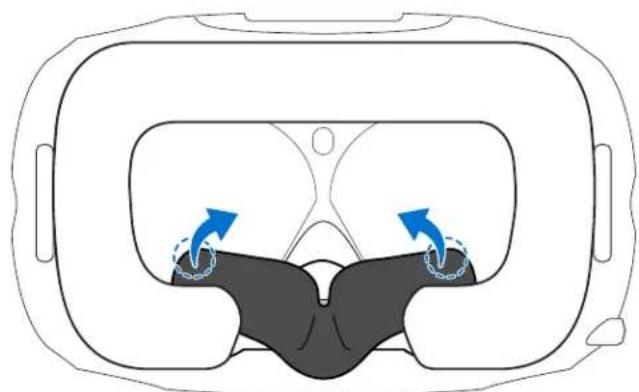 HTC Vive PRE - Remplacer le support du nez - 1