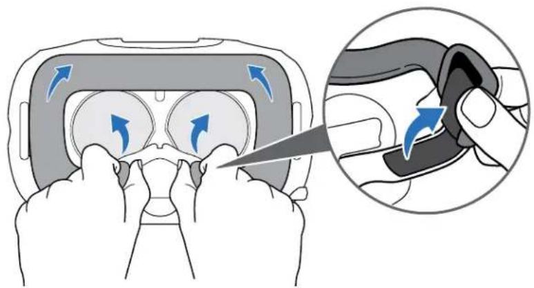 HTC Vive PRE - Remplacer le coussin du visage - 1