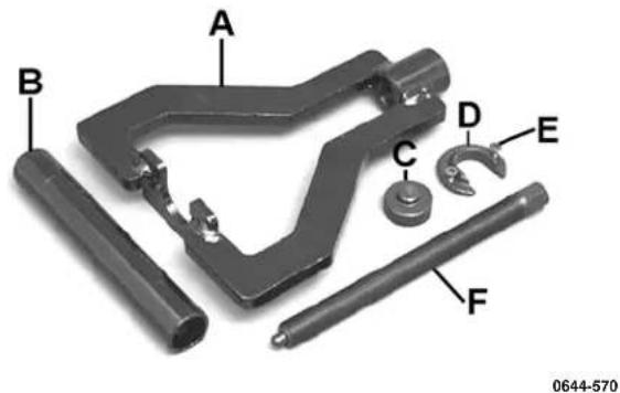 Arctic Cat Sno Pro 500 (2014) - Trousse d'extracteur de roue lisse - 1