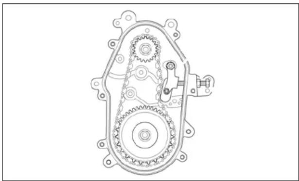 Arctic Cat Sno Pro 500 (2014) - Tension de la chaîne d'entraînement - 1