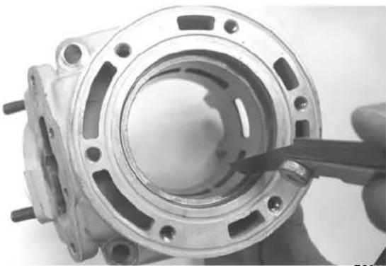 Arctic Cat Sno Pro 500 (2014) - Écartement d'extrémité du segment de piston - 1