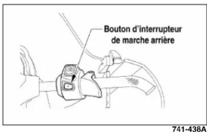 Arctic Cat M 800 Sno Pro (2012) - Passage en marche arriere (Modèles 1100 cc) - 1