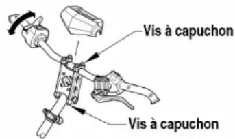 Arctic Cat M 800 Sno Pro (2012) - Inclinaison du guidon - 1