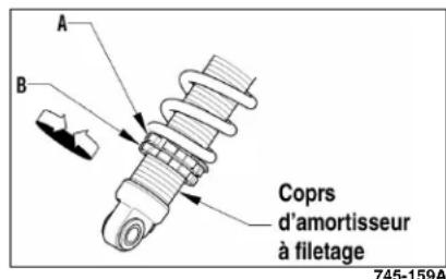 Arctic Cat M 800 Sno Pro (2012) - Réglage des reissorts d'amortisseur (ski) avant - 1