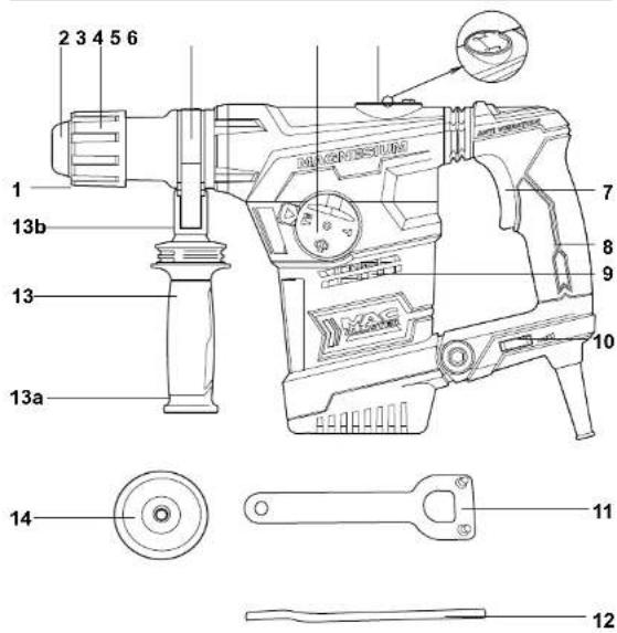 MAC ALLISTER MERH1500MX - Symboles - 12