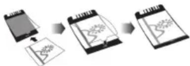 AGFA AS1150 - Utiliser une pochette de protection - 1