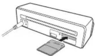 AGFA AS1150 - Inserire la scheda di memoria - 1