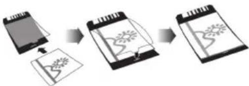 AGFA AS1150 - A védőfedél használata - 1