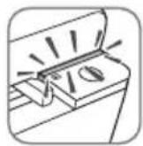 AGFA AS1150 - Geheugenkaart plaatsen! - 2