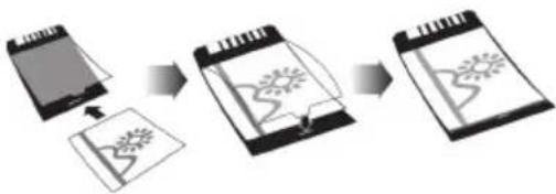 AGFA AS1150 - Używanie koszulki ochronnej - 1