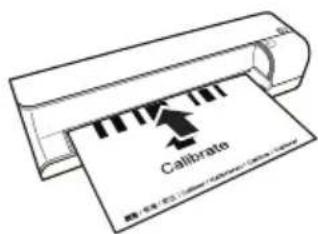 AGFA AS 1111 - Calibrarea scanerului - 1