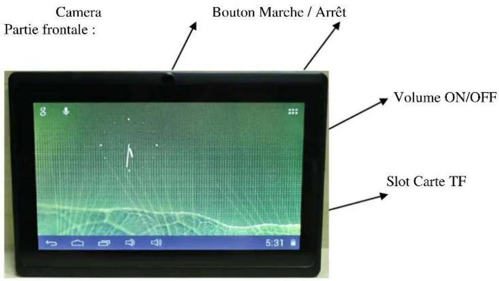 Kliver Klipad 7 - DESCRIPTION DE LA VUE EXTÉRIEURE ET CARACTERITIQUE TECHNIQUES - 1